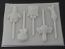 527sp Wet Robert Friends Chocolate or Hard Candy Lollipop Mold
